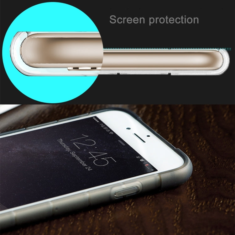 Rock Magic Cube Series for iPhone 6 Plus & 6s Plus Transparent Soft TPU Protective Back Case(Gold) - More iPhone Cases by ROCK | Online Shopping UK | buy2fix