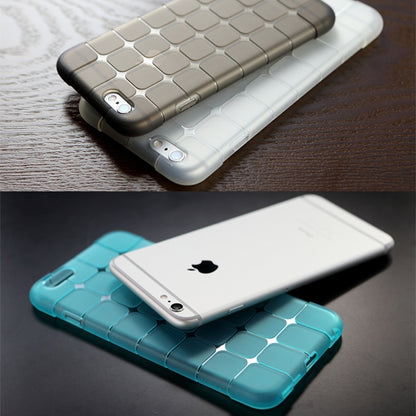 Rock Magic Cube Series for iPhone 6 Plus & 6s Plus Transparent Soft TPU Protective Back Case(Gold) - More iPhone Cases by ROCK | Online Shopping UK | buy2fix