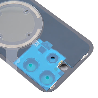 For iPhone 16 Pro Max Original Glass Battery Back Cover with Camera Lens Cover + MagSafe Magnet(Black) by buy2fix