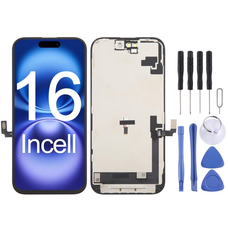 For iPhone 16 HD+ incell Screen - LCD Related Parts by buy2fix | Online Shopping UK | buy2fix