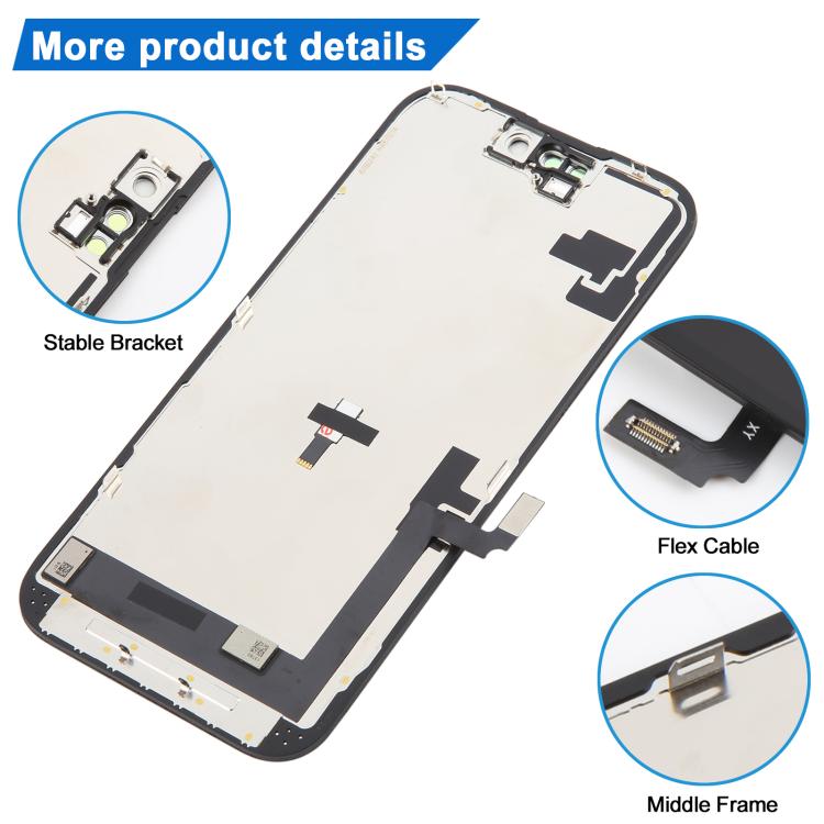 For iPhone 16 HD+ incell Screen - LCD Related Parts by buy2fix | Online Shopping UK | buy2fix