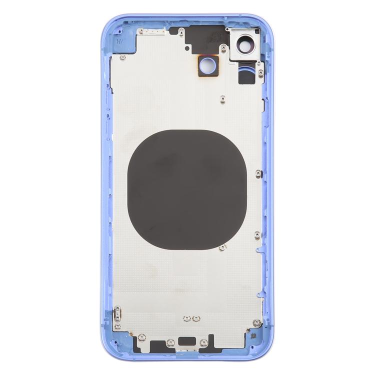 Back Cover with Appearance Imitation of iP16 for iPhone XR(Blue) - Back Cover by buy2fix | Online Shopping UK | buy2fix
