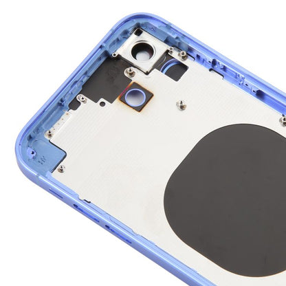 Back Cover with Appearance Imitation of iP16 for iPhone XR(Blue) - Back Cover by buy2fix | Online Shopping UK | buy2fix