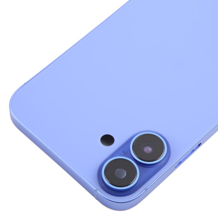 Back Cover with Appearance Imitation of iP16 for iPhone XR(Blue) - Back Cover by buy2fix | Online Shopping UK | buy2fix