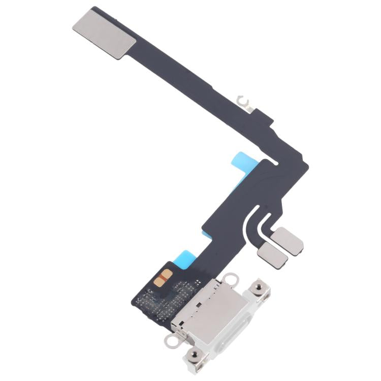 For iPhone 16 Pro Charging Port Flex Cable (White) - Flex Cable by buy2fix | Online Shopping UK | buy2fix