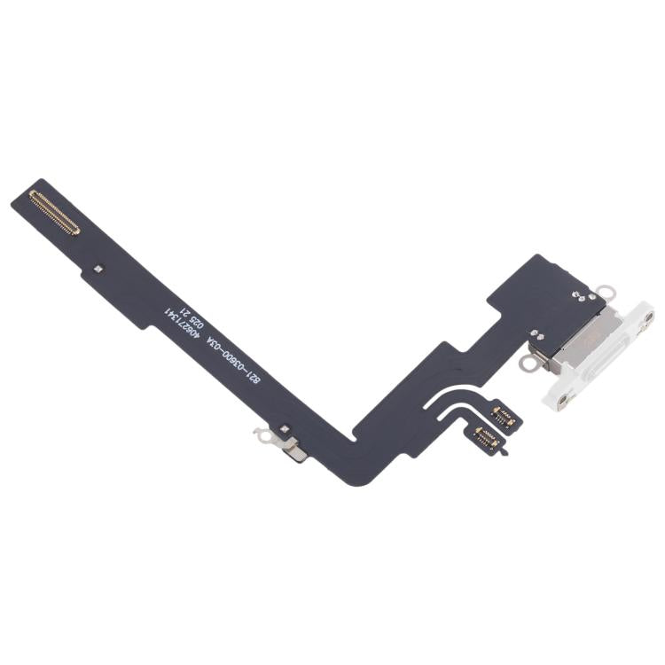 For iPhone 16 Pro Max Charging Port Flex Cable (White) - Flex Cable by buy2fix | Online Shopping UK | buy2fix