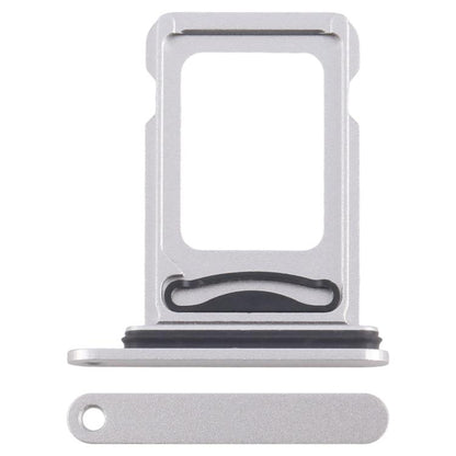 For iPhone 16e SIM + SIM Card Tray (Silver) -  by buy2fix | Online Shopping UK | buy2fix