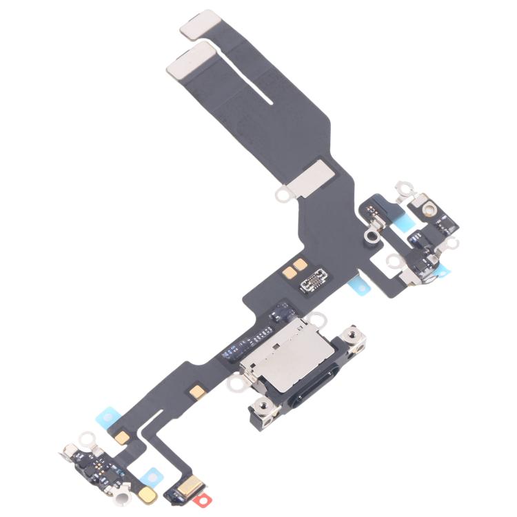 For iPhone 16e Charging Port Flex Cable (Black) -  by buy2fix | Online Shopping UK | buy2fix
