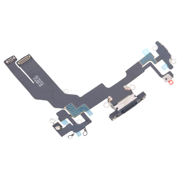 For iPhone 16e Charging Port Flex Cable (Black) -  by buy2fix | Online Shopping UK | buy2fix