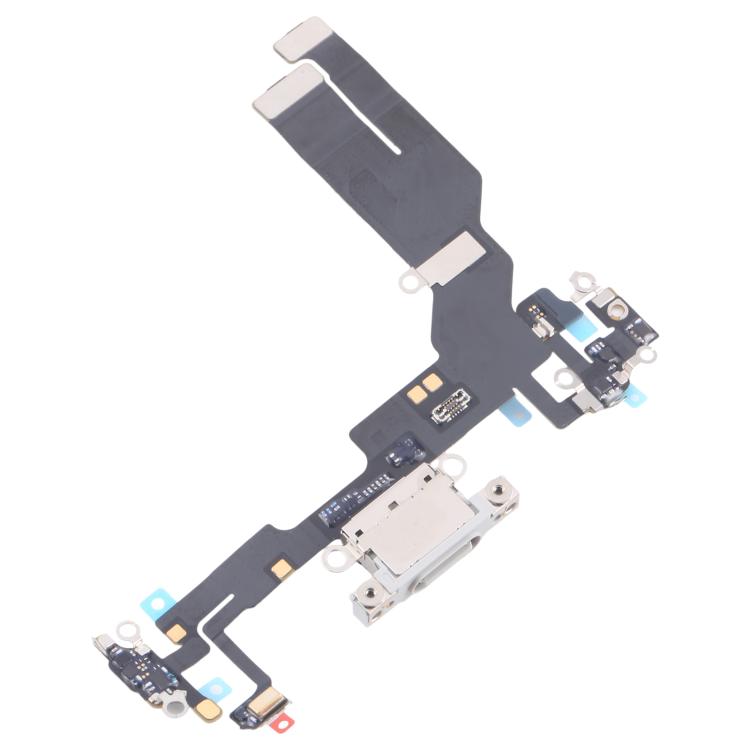 For iPhone 16e Charging Port Flex Cable (Grey) -  by buy2fix | Online Shopping UK | buy2fix