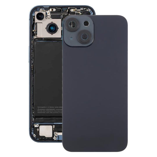 For iPhone 14 China Version Battery Back Cover with Middle Frame(Black)