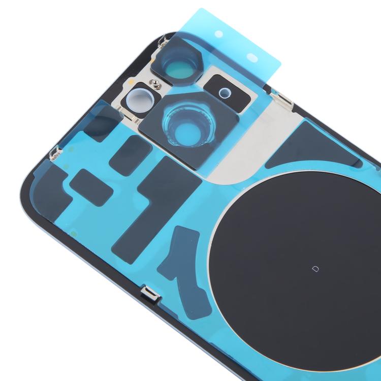 For iPhone 14 China Version Battery Back Cover with Middle Frame(Blue) - Back Cover by buy2fix | Online Shopping UK | buy2fix