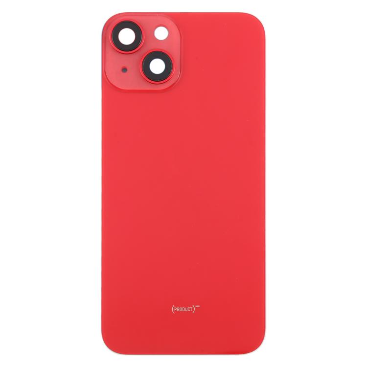 For iPhone 14 China Version Battery Back Cover with Middle Frame(Red) - Back Cover by buy2fix | Online Shopping UK | buy2fix