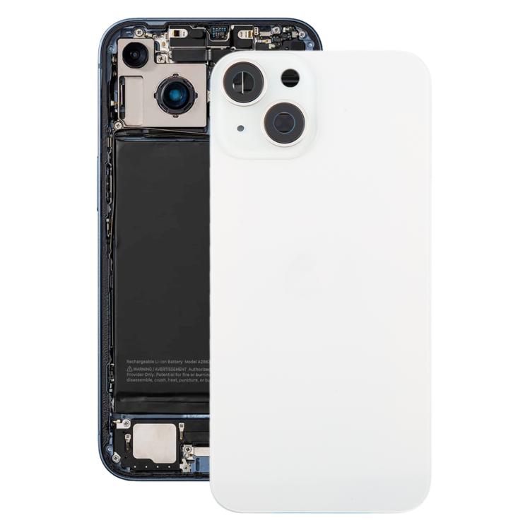 For iPhone 14 China Version Battery Back Cover with Middle Frame(White) - Back Cover by buy2fix | Online Shopping UK | buy2fix