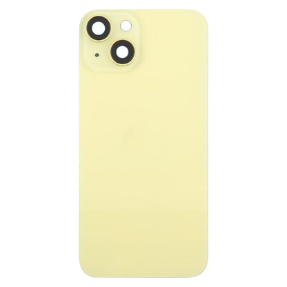 For iPhone 14 China Version Battery Back Cover with Middle Frame(Yellow) - Back Cover by buy2fix | Online Shopping UK | buy2fix