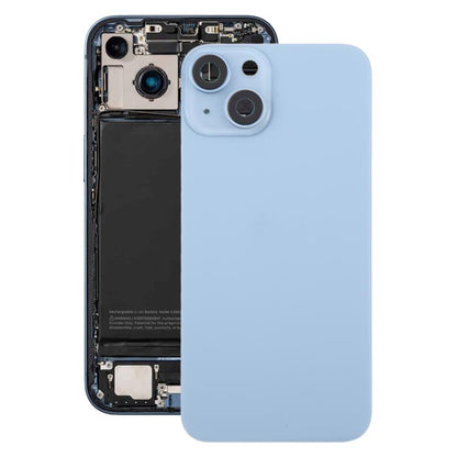 For iPhone 14 EU Version Battery Back Cover with Middle Frame(Blue) - Back Cover by buy2fix | Online Shopping UK | buy2fix