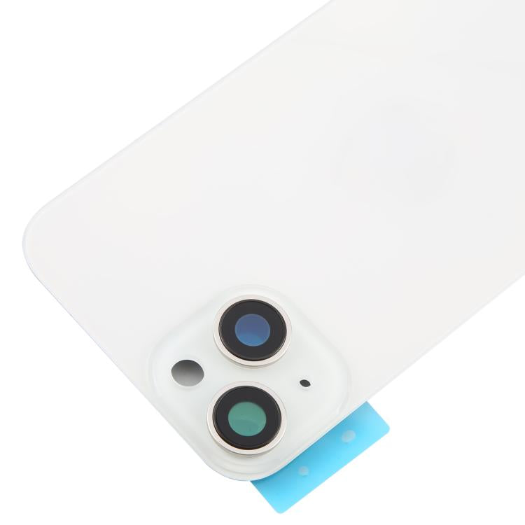 For iPhone 14 EU Version Battery Back Cover with Middle Frame(White) - Back Cover by buy2fix | Online Shopping UK | buy2fix