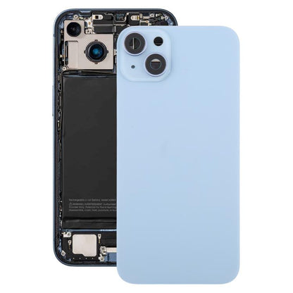 For iPhone 14 Plus China Version Battery Back Cover with Middle Frame(Blue) - Back Cover by buy2fix | Online Shopping UK | buy2fix