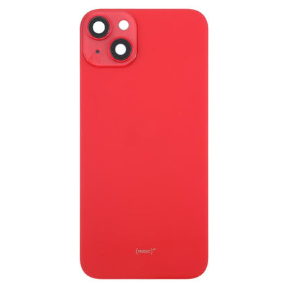 For iPhone 14 Plus EU Version Battery Back Cover with Middle Frame(Red) - Back Cover by buy2fix | Online Shopping UK | buy2fix