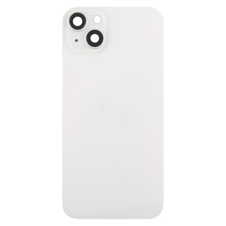 For iPhone 14 Plus EU Version Battery Back Cover with Middle Frame(White) - Back Cover by buy2fix | Online Shopping UK | buy2fix