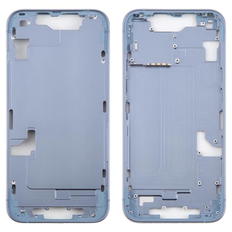 For iPhone 14 Middle Frame Bezel Plate (Blue) - Others by buy2fix | Online Shopping UK | buy2fix
