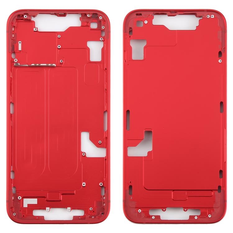 For iPhone 14 Middle Frame Bezel Plate (Red) - Others by buy2fix | Online Shopping UK | buy2fix