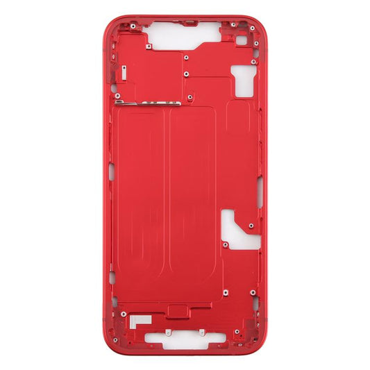 For iPhone 14 Middle Frame Bezel Plate (Red) - Others by buy2fix | Online Shopping UK | buy2fix