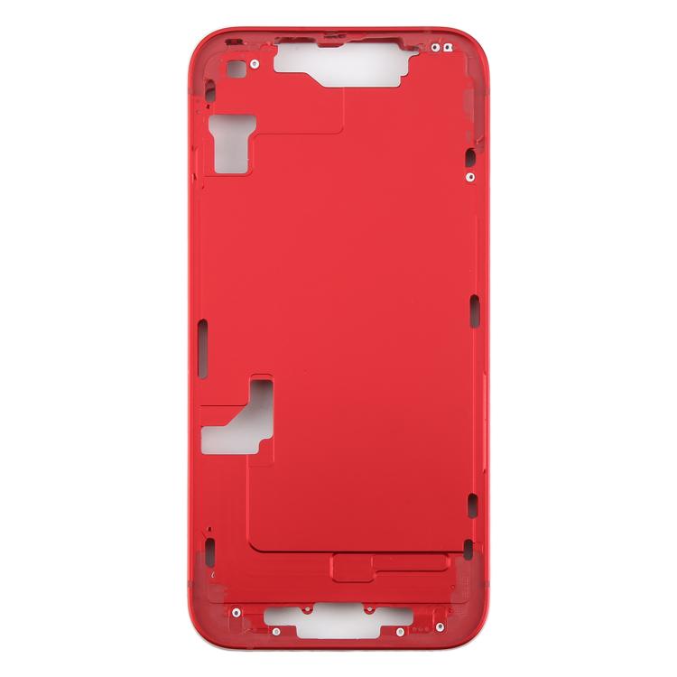 For iPhone 14 Middle Frame Bezel Plate (Red) - Others by buy2fix | Online Shopping UK | buy2fix