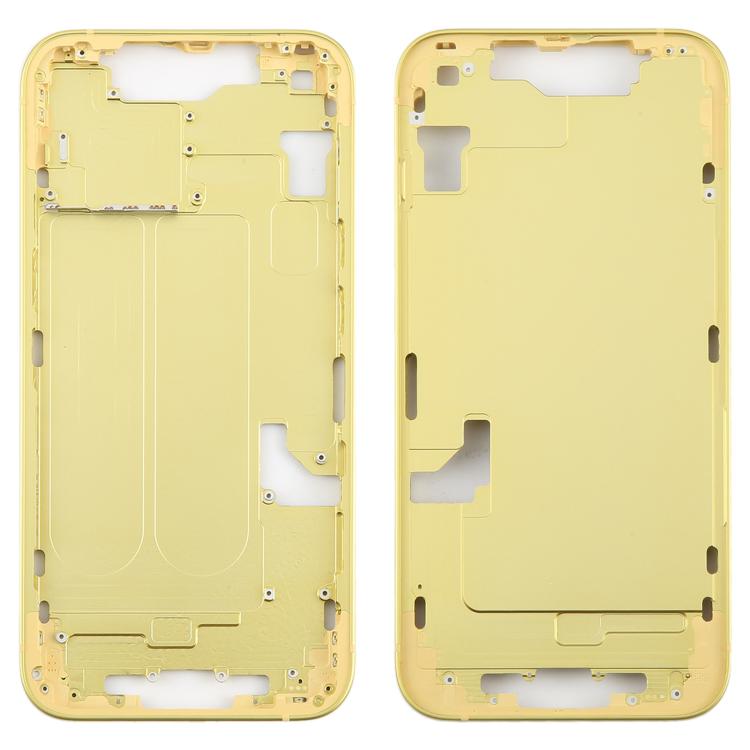 For iPhone 14 Middle Frame Bezel Plate (Yellow) - Others by buy2fix | Online Shopping UK | buy2fix