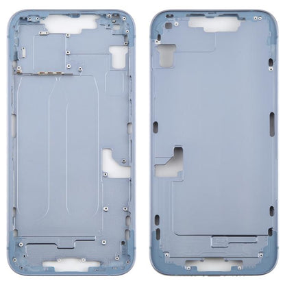 For iPhone 14 Plus Middle Frame Bezel Plate (Blue) - Others by buy2fix | Online Shopping UK | buy2fix