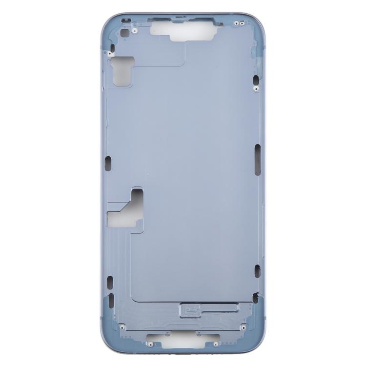 For iPhone 14 Plus Middle Frame Bezel Plate (Blue) - Others by buy2fix | Online Shopping UK | buy2fix