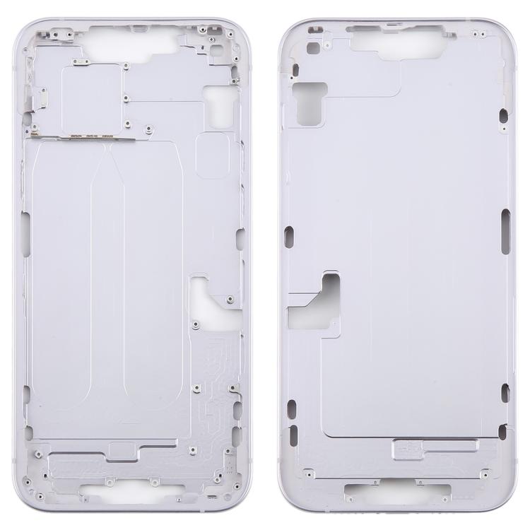For iPhone 14 Plus Middle Frame Bezel Plate (Purple) - Others by buy2fix | Online Shopping UK | buy2fix