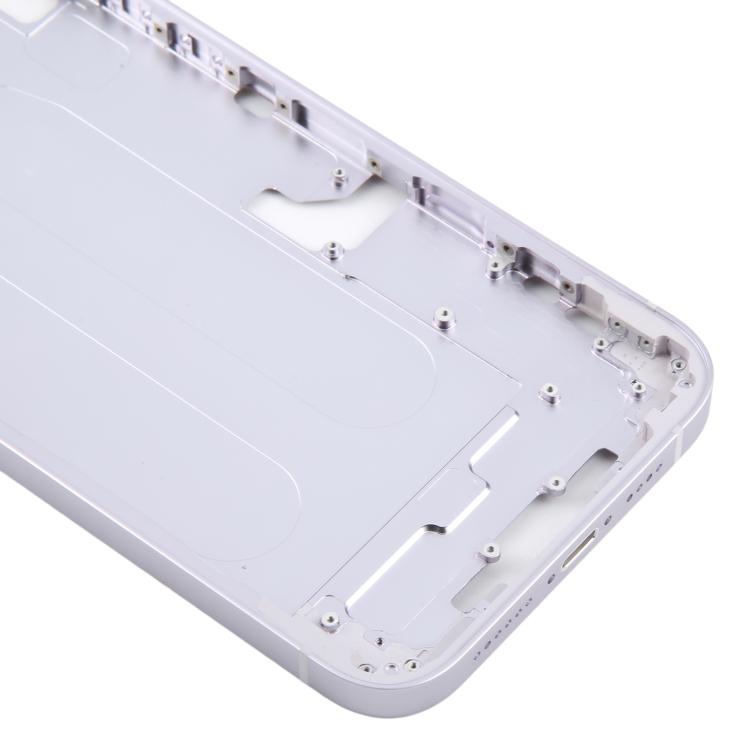 For iPhone 14 Plus Middle Frame Bezel Plate (Purple) - Others by buy2fix | Online Shopping UK | buy2fix