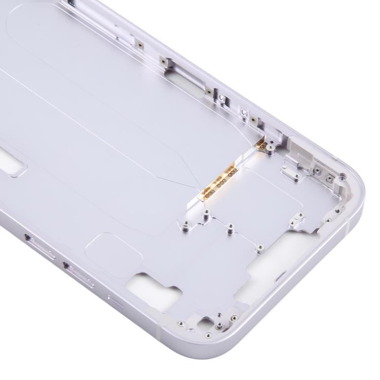 For iPhone 14 Plus Middle Frame Bezel Plate (Purple) - Others by buy2fix | Online Shopping UK | buy2fix