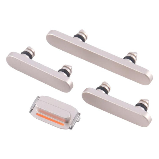 For iPhone 16e Power Button and Volume Control Button (Silver)