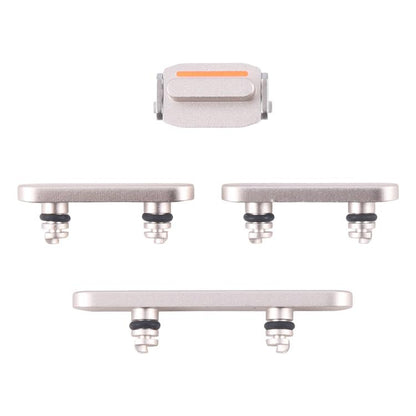 For iPhone 16e Power Button and Volume Control Button (Silver) -  by buy2fix | Online Shopping UK | buy2fix