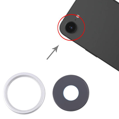 For iPhone 16e Rear Camera Lens Cover (White) -  by buy2fix | Online Shopping UK | buy2fix