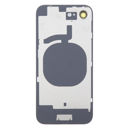 For iPhone 16e Glass Battery Back Cover with Camera Lens Cover(White) -  by buy2fix | Online Shopping UK | buy2fix