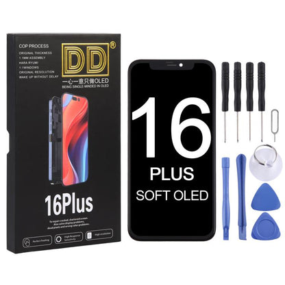 For iPhone 16 Plus DD Soft OLED Screen - LCD Related Parts by buy2fix | Online Shopping UK | buy2fix