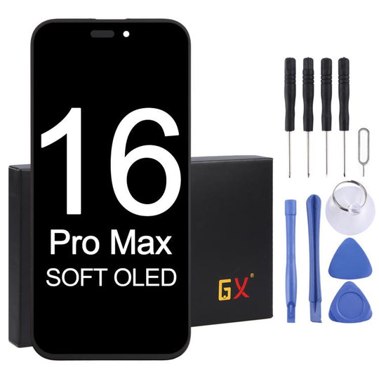 GX Soft OLED Screen For iPhone 16 Pro Max