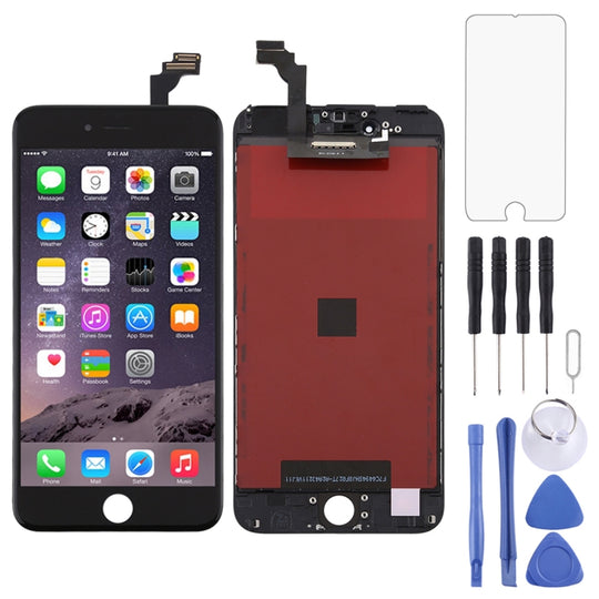 Original-LCD-Bildschirm und Digitizer-Vollmontage für iPhone 6 Plus (Schwarz)