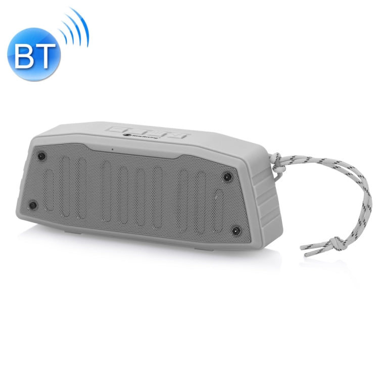 NewRixing NR-4019 Outdoor Portable Bluetooth Speaker with Hands-free Call Function, Support TF Card & USB & FM & AUX (Grey) - Desktop Speaker by NewRixing | Online Shopping UK | buy2fix