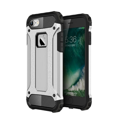 For iPhone 7 Armor TPU + PC Combination Phone Case(Silver) by buy2fix