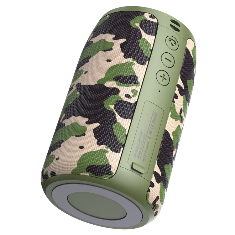 ZEALOT S32 5W HiFi Bass Wireless Bluetooth Speaker, Support Hands-free / USB / AUX (Camouflage) - Desktop Speaker by ZEALOT | Online Shopping UK | buy2fix
