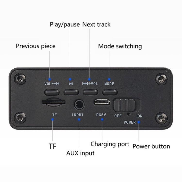 W5B Wooden Portable Dual Horn Stereo Bluetooth Speaker with Phone Holder, Support TF Card / AUX (Yellow) - Desktop Speaker by buy2fix | Online Shopping UK | buy2fix