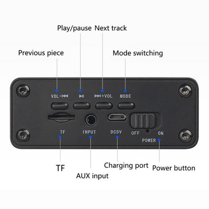 W5B Wooden Portable Dual Horn Stereo Bluetooth Speaker with Phone Holder, Support TF Card / AUX (Yellow) - Desktop Speaker by buy2fix | Online Shopping UK | buy2fix