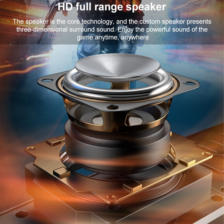 SOAIY SH39 Colorful Spectrum Lighting Effect + Mechanical Buttons + Clock Alarm + Battery Desktop Home Gaming Bluetooth Speaker(Black) -  by buy2fix | Online Shopping UK | buy2fix