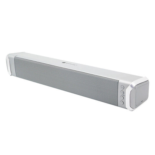 NewRixing NR-2017 Portable Bluetooth Speaker, Support Hands-free Call / TF Card / FM / U Disk (Silver) - Desktop Speaker by NewRixing | Online Shopping UK | buy2fix