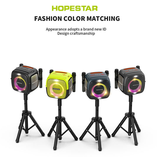 HOPESTAR Party One RGB Lighting Wireless Bluetooth Speaker (Blue) - Desktop Speaker by HOPESTAR | Online Shopping UK | buy2fix