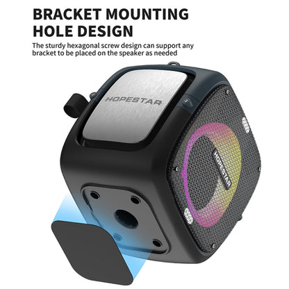 HOPESTAR Party One RGB Lighting Wireless Bluetooth Speaker (Grey) - Desktop Speaker by HOPESTAR | Online Shopping UK | buy2fix